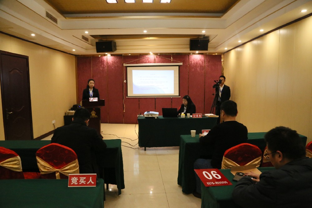 固始县污水处理厂资产处置拍卖会